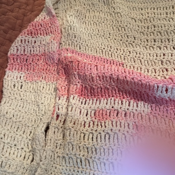 Handmade crochet sweater - Picture 3 of 3